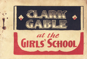 Clark Gable Tijuana Bible